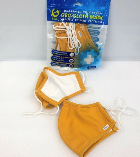 2 UNISEX CRC ADJUSTABLE Face Masks REUSABLE WASHABLE CLOTH MASK 4 LAYERS FASHION - Picture 62 of 70