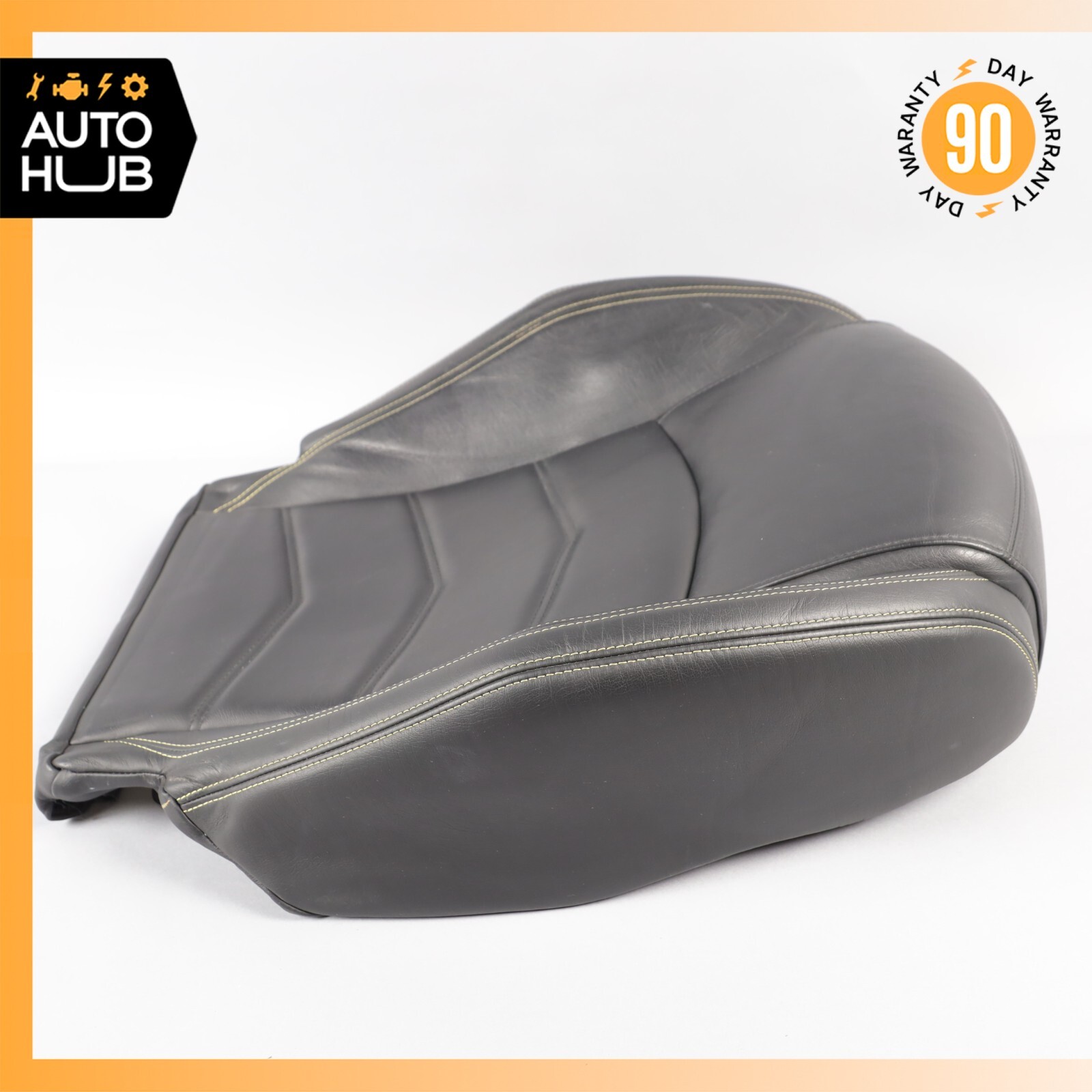 Maserati GranTurismo S M145 Front Seat Cushion Bottom Lower Left Side Black OEM