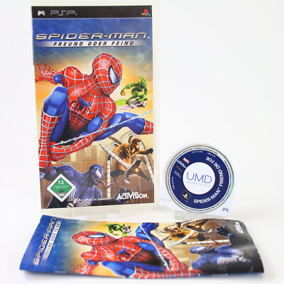 Sony Playstation Portable PSP PAL OVP Spiderman Freund oder Feind Sehr Gut