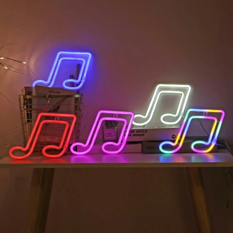 Battery operated neon lights deals