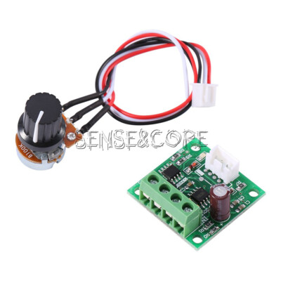 DC 1.8V 3V 5V 6V 12V 2A PWM Automatic Motor Speed Regulator Controller Module