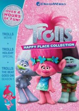 Trolls: Happy Place Collection [New DVD] 3 Pack, With Movie Cash