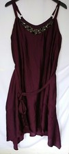 Lane Bryant Burgundy Dress New without tag Size 14