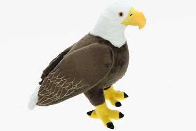 Mega Plush Fisherman Eagle White Brown Bird 1017254