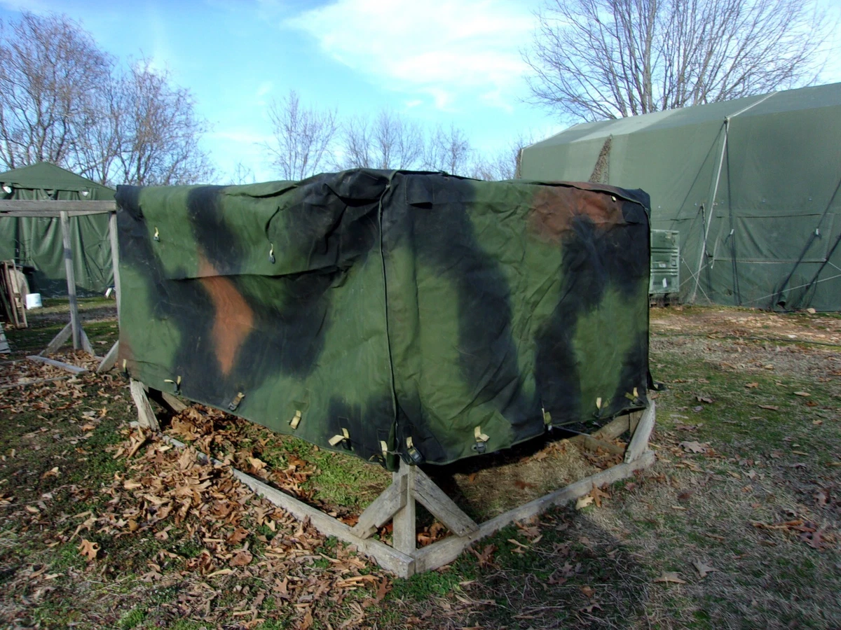 MILITARY SURPLUS M1101 1102 CARGO TRAILER COVER 12470989-1 TRUCK  