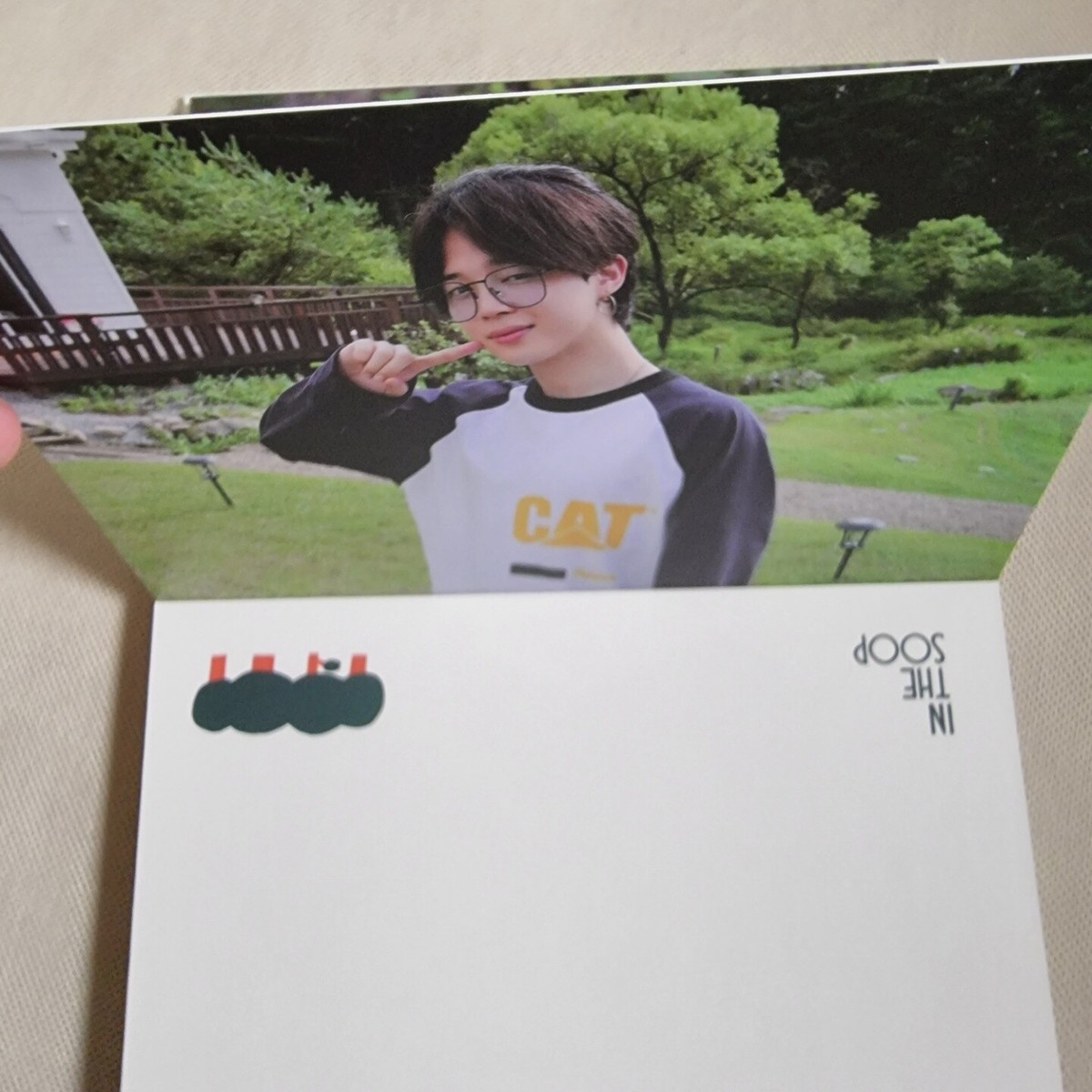BTS] Official IN THE SOOP POPUP Store The Hyundai - BTS Postcard