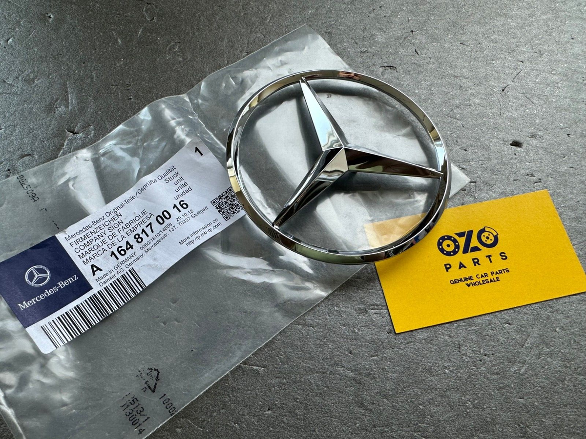 Genuine Mercedes-Benz W164 ML-class Rear Trunk Boot Emblem Badge