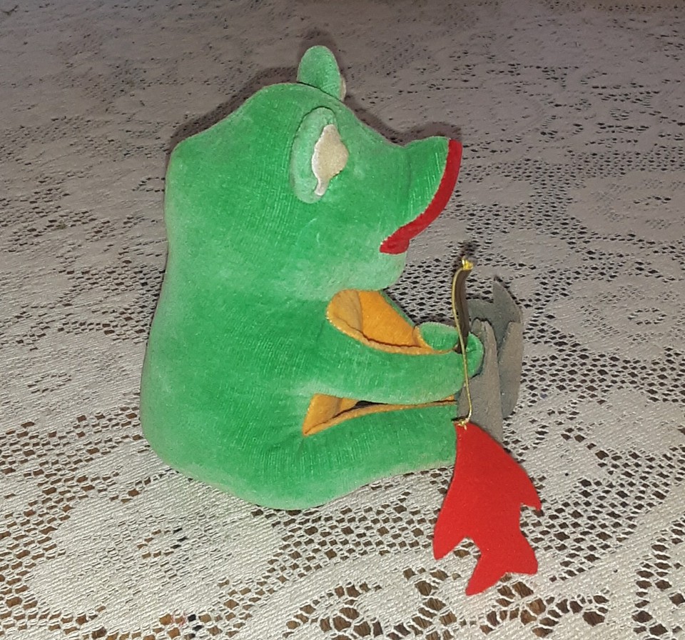 Vintage DREAM PETS Frog Fishing Japan R. DAKIN & CO. HTF eBay