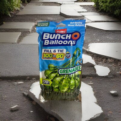 ZURU Bunch O Ballons Grenades and Self-sealing Water Balloons - 100 count