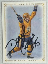 AUTOGRAPHED 2008-09 UPPER DECK MASTERPIECES HOCKEY CARDS YOU SELECT SOME NO SIG