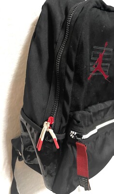 Nike Air Jordan Retro 11 BRED Backpack Black/Red 13 Inches Size