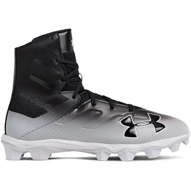 Under Armour Highlight RM High Top Mens Football Cleats Size 13 BLK