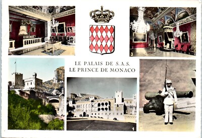 Prince's Palace of Monaco Multiview Postcard