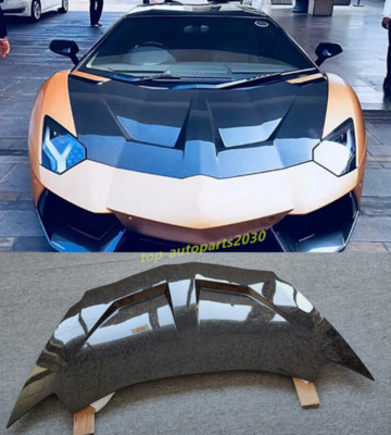 For Lamborghini Aventador LP700 LP720 Forge Carbon Fiber Front Hood Bonnet Cover