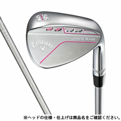 Women Callaway JAWS RAW Wedge 58/12deg RH ELDIO for graphite Flex