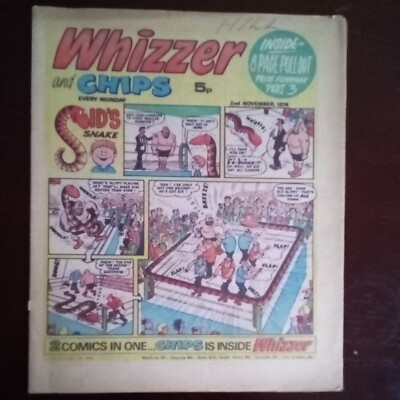 whizzer and chips comic 2nd Nov 1974