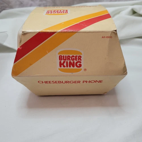 复古超级罕见! NOSTALGIC BURGER KING CHEESEBURGER 手机原装盒有效! - 第 9 张/共 14 张