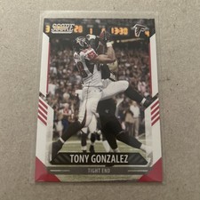 🟣2021 Score Tony Gonzalez #278 Atlanta Falcons Football Card