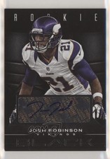 2012 Panini Black Rookie Black Signatures 14/25 Josh Robinson #150 Auto 0c2