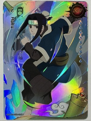 Haku NRSA01-SSR-015L3 Naruto Kayou Card Tier 4 Wave 6 NM English 