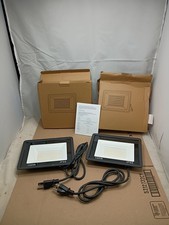2pack 100W Led Flood Light Outdoor Security Garden Yard Spotlight Lamp Black
