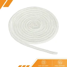 1/4"x118" Wood Stove Gasket Fiberglass Round Seals Rope Replacement White
