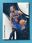 Jalen Brunson 2024-25 Panini Immaculate Collection 17/25 Blue Knicks #32