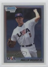 2010 Bowman Chrome USA Stars Phil Pfeifer Phillip Pfeifer III #USA-13 0ny1
