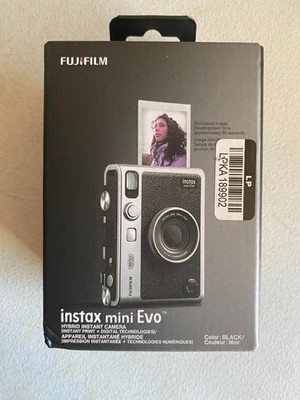 Fujifilm instax mini Evo Instant Film Camera - Black