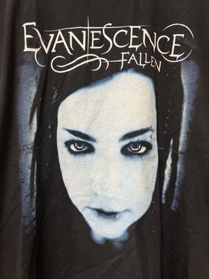 Evanescence Fallen 90s Retro Style Black T shirt Men Women Vtg NH23205