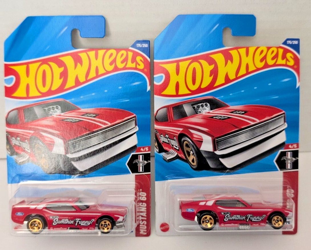 2025 HOT WHEELS Mainline '71 MUSTANG FUNNY CAR 4/5 MUSTANG 60TH