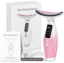    7-in-1 LED Facial Sculptor   Red Light Therapy Face  Neck Massager   