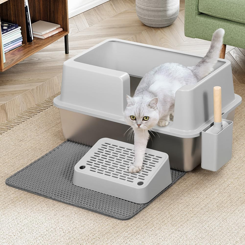 Lettiera Acciaio Inox XXL 35L - Opinioni e Prezzo Migliore Online