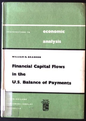 Financial Capital Flows in the U.S.Balance of Payments Contributions to Economic