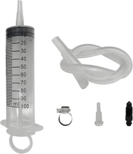 Hydraulic Disc Brake Bleed Kit with 100ML Syringe 50cm Hose Universal Extractor