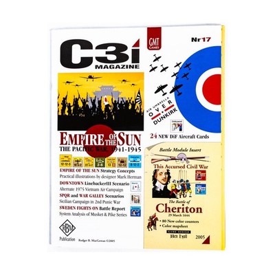GMT C3i Mag #17 ''Empire of the Sun, Downtown, Sweden Fights On'' Mag NM
