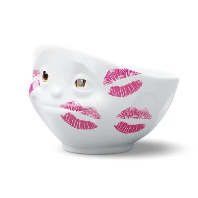 Bol Bisous édition limitée en porcelaine blanche 500 ml - Photo 1/3