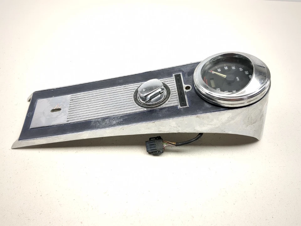00-06 Harley Davidson FLHR Road King Speedometer Gauge Tank Cover - Image 3 of 4
