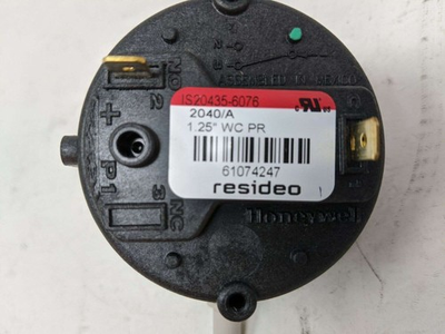 #ad Resideo Honeywell Pressure Switch 2040A 1.25quot; WC IS20435 6076 61074247 HVAC OEM $49.39