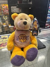 Los Angeles Lakers Kobe Bryant Rare NBA Team Pro bear Plush 8 inch