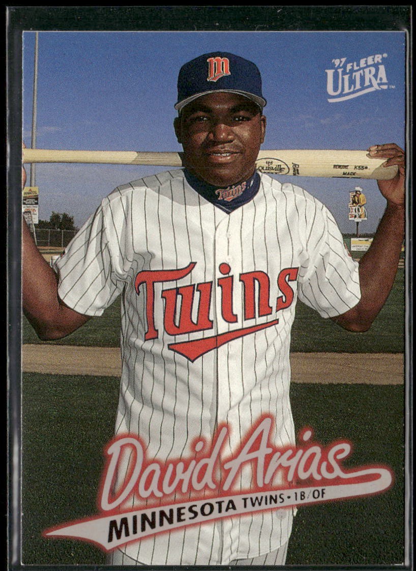 David Ortiz (Arias) Rookie RC Card 1997 Ultra #518 Minnesota Twins
