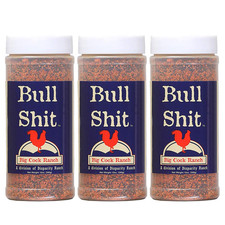 Bullshit Steak Seasoning from 12 Ounce Pack of 3