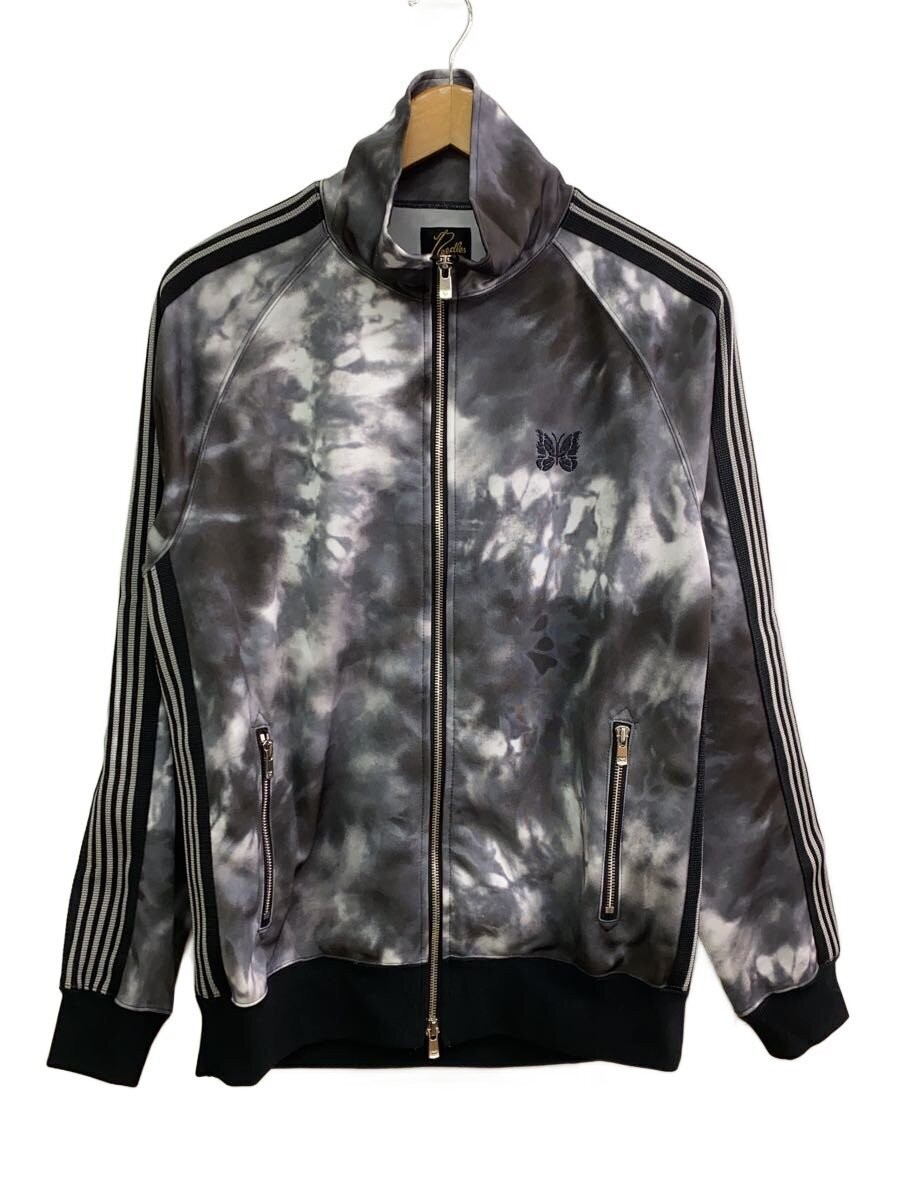 Needles Jacket M Polyester Gray Allover Pattern - image 1