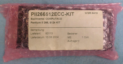Intel Prozessor mit Lüfter PII266512ECC-Kit PentiumII von 2004 NOS verpackt