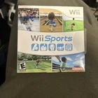 Wii Sports (Nintendo Wii, 2006) Cardboard Sleeve CIB Complete Tested Working