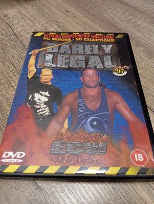 ECW Barely Legal 1997 DVD WWE Nxt Roh Aew TNA Njpw Wrestling Wxw