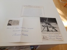 2 autografy, Corinna Halke, jazda figurowa na lodzie, RFN, sporty zimowe