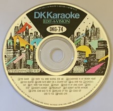 DK KARAOKE EDIT-A-VISION DISC DKG - 74 - THE GOLD STANDARD - RARE - OOP