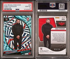 2022 Panini Revolution WWE Angular #96 Gable Steveson RC Rookie /199 PSA 10
