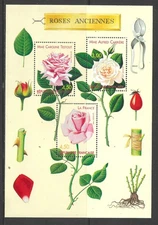 France # 2726 MNH PO Fresh & Flawless Souvenir Sheet! Flowers ('25 SCV $5.50)